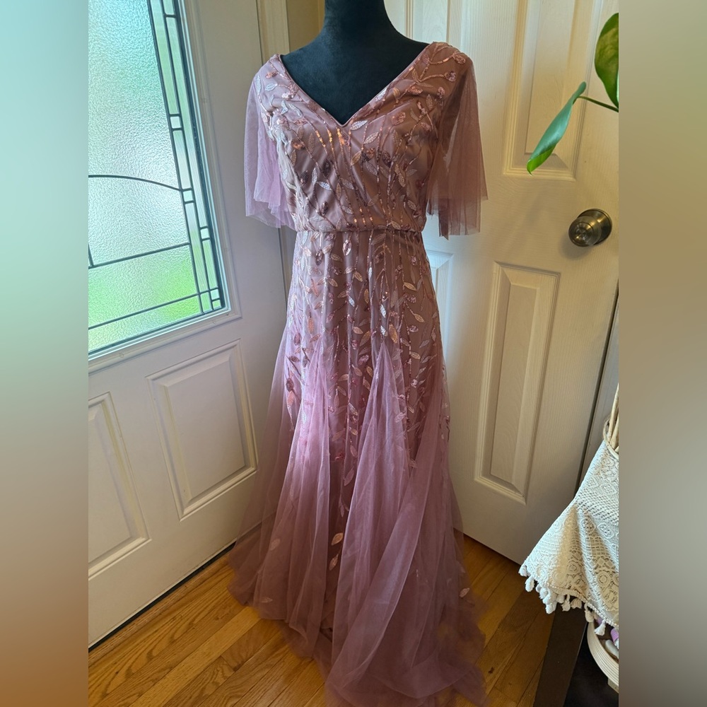 Ever Pretty Dusty Rose Maxi Dress